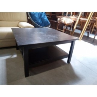TABLE BASSE CARREE NOIRE IKEA