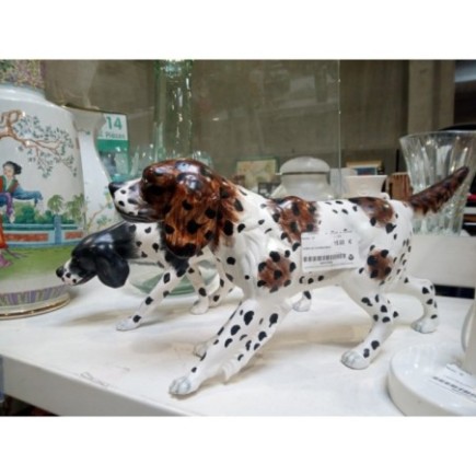CHIEN DE CHASSE BRUN