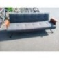 BANQUETTE LUXE TISSUS ET BOIS 2.10 