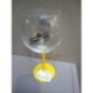 VERRE SCHWEPPES PIED JAUNE