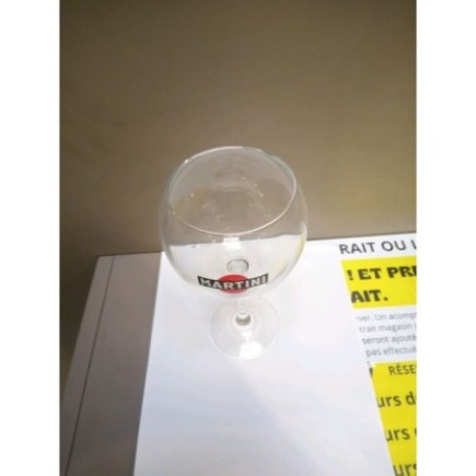 VERRE MARTINI A PIED