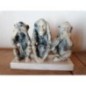 LES TROIS SINGES