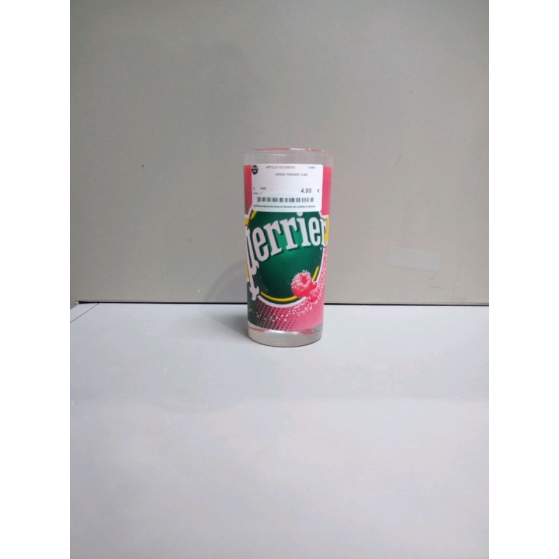 VERRE PERRIER TUBE