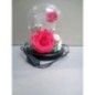 LAMPE DECO ROSE