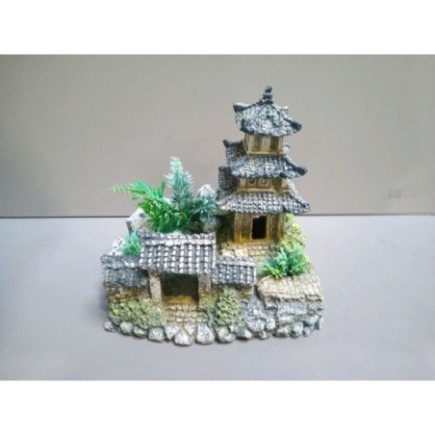 DECORATION AQUARIUM TEMPLE