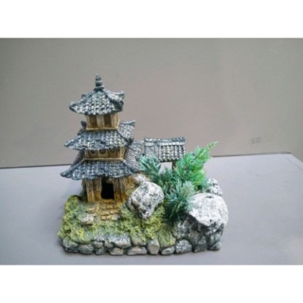 DECORATION AQUARIUM TEMPLE
