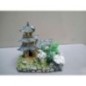 DECORATION AQUARIUM TEMPLE