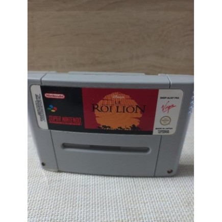 JEU RARE SUPER NINTENDO LE ROI LION