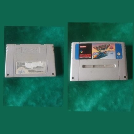 JEU RETRO SUPER NINTENDO F-ZERO