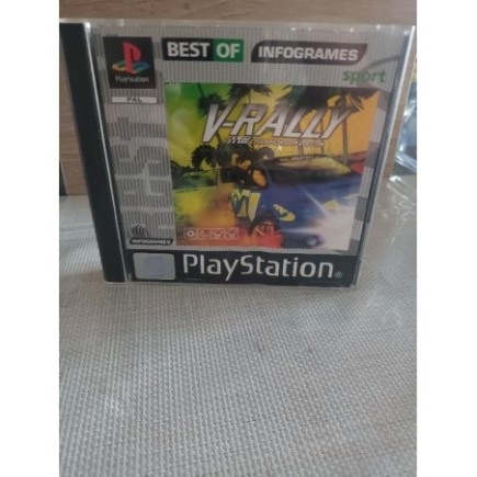 PS1 JEU. RARE RETRO. V RALLY