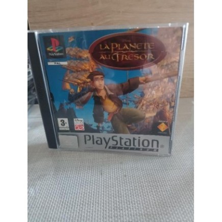 PS1. JEU RARE. RETRO DISNEY. LA. PLANETE AU. TRESOR