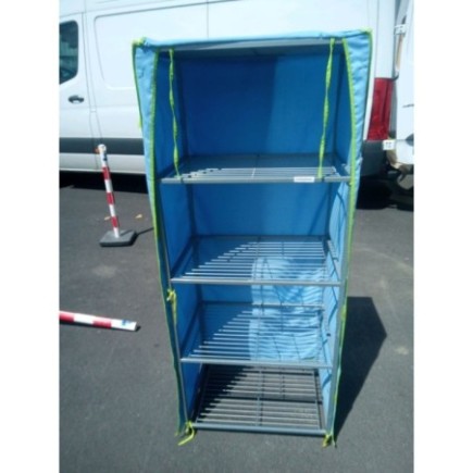 ARMOIRE METALIQUE ET TISSU 