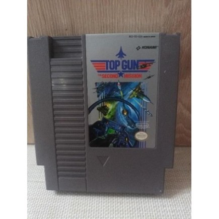 JEU RARE RETRO NES TOP GUN THE SECOND MISSION