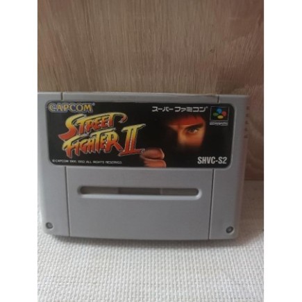 JEU RARE SUPER NINTENDO JAPONAIS STREET FIGHTER 2