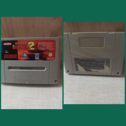 JEU RARE RETRO SUPER NINTENDO SUPER BATTLE TANK 2 