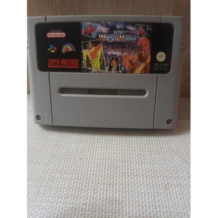 JEU RARE RETRO SUPER NINTENDO WRESTLEMANIA
