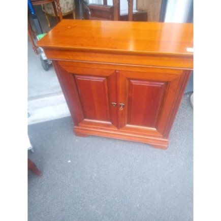 PETIT MEUBLE 2 PORTES MERISIER