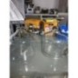 LUSTRE EN VERRE ET DOREE