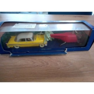 VOITURE TINTIN COLLECTIONL'HELICOPTERE ET VOITURE