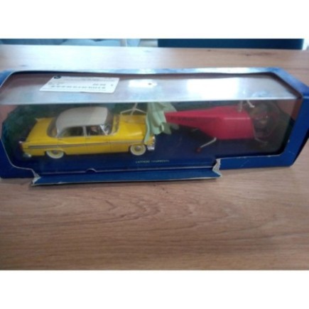 VOITURE TINTIN COLLECTIONL'HELICOPTERE ET VOITURE
