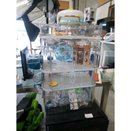 CAGE COMPLETE + JEU + ROUE HAMSTER