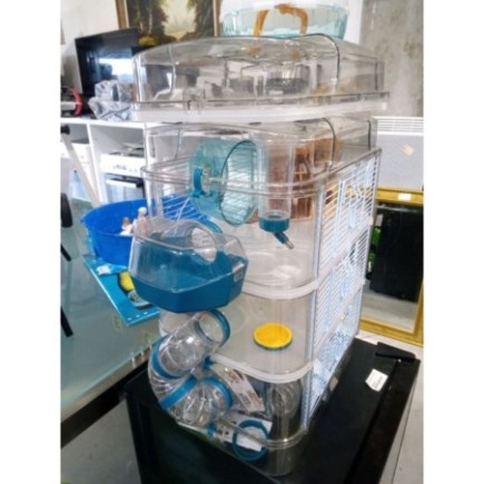 CAGE COMPLETE + JEU + ROUE HAMSTER