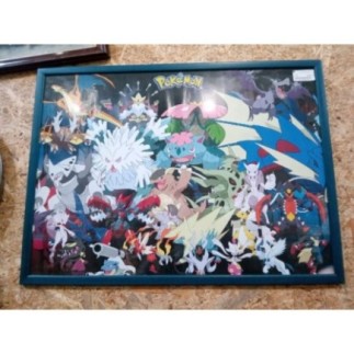 CADRE POKEMON 50X70CM 