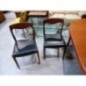 TABLE TECK( AVEC RALLONGE)+6CHAISE EN TECK
