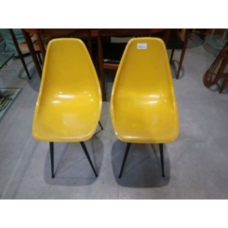 PAIRE CHAISE VINTAGE 