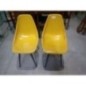 PAIRE CHAISE VINTAGE 