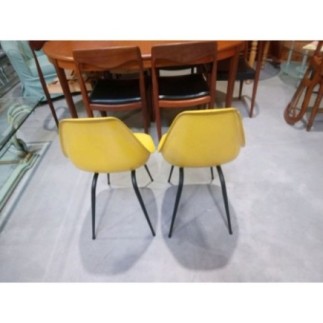 PAIRE CHAISE VINTAGE 