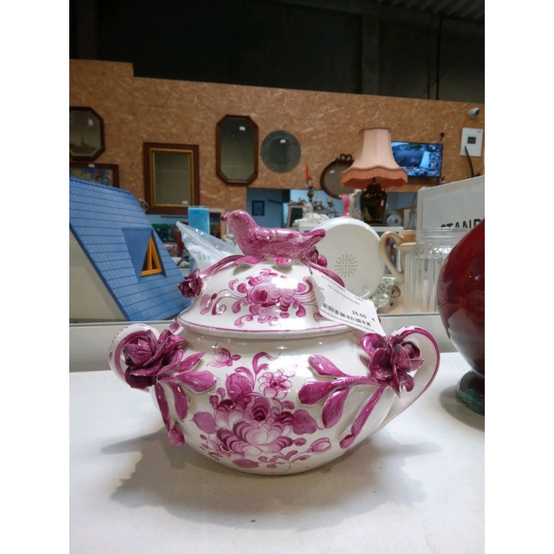 JOLI VASE FLEURS ROSES