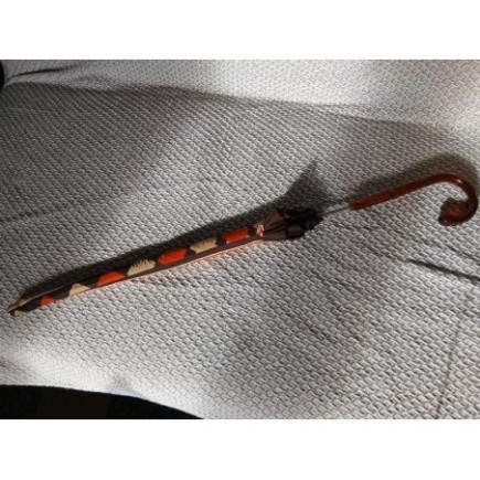 ANCIEN PARAPLUIE + HOUSSE MANCHE ORANGE