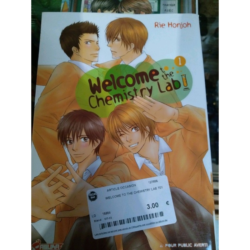 WELCOME TO THE CHEMISTRY LAB T01