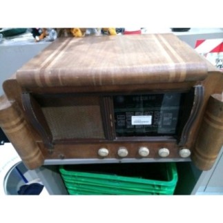 ANCIEN POSTE RADIO A LAMPE DECO NON FONCTIONNEL