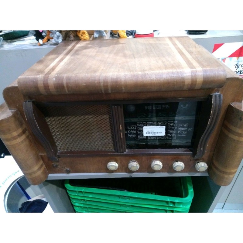 ANCIEN POSTE RADIO A LAMPE DECO NON FONCTIONNEL