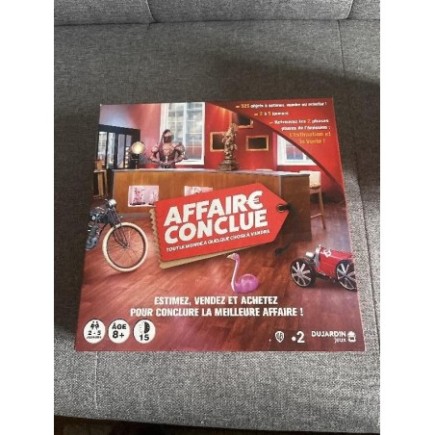 LE JEU AFFAIRE CONCLUE