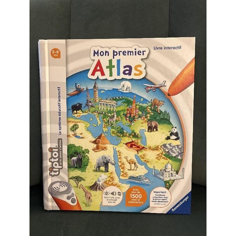 TIPTOI LIVRE ATLAS