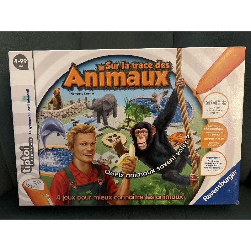 TIPTOI TRACE DES ANIMAUX 