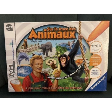 TIPTOI TRACE DES ANIMAUX 