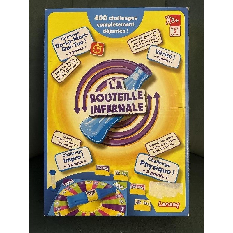 LA BOUTEILLE INFERNALE NEUF