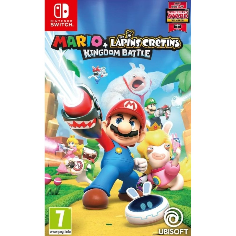 MARIO + THE LAPINS CRETINS KINGDOM BATTLE