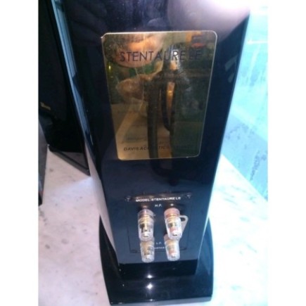 PAIRE D'ENCEINTES DAVIS ETAT PROCHE DU NEUF NOIR LAQUEE