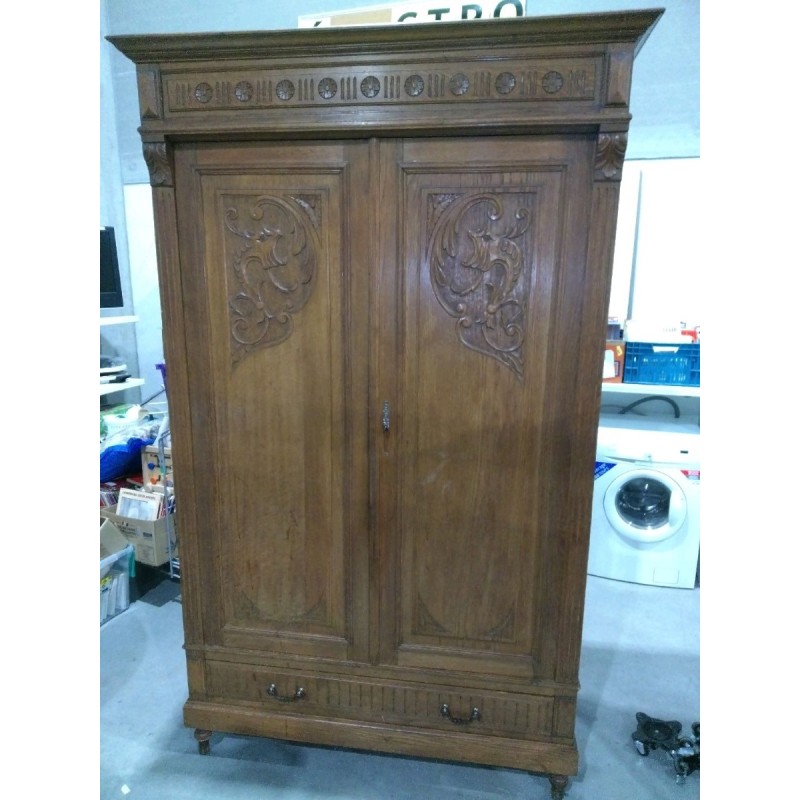 ANCIENNE ARMOIRE CHENE