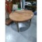 TABLE RONDE BOIS