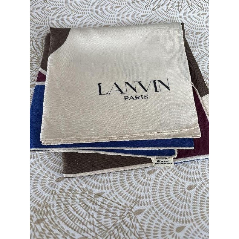 FOULARD SOIE LANVIN