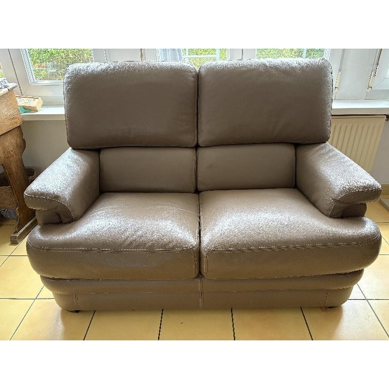 CANAPE CUIR 2 PLACES 