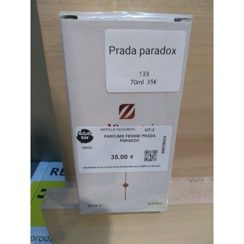 PARFUMS FEMME PRADA PARADOX
