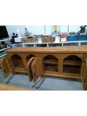 BUFFET 4 PORTES CHENE MASSIF 