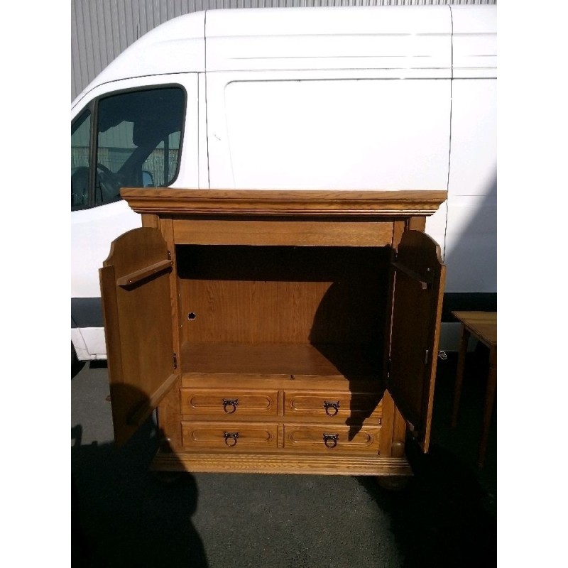 MEUBLE 2 PORTES + TIROIRS 